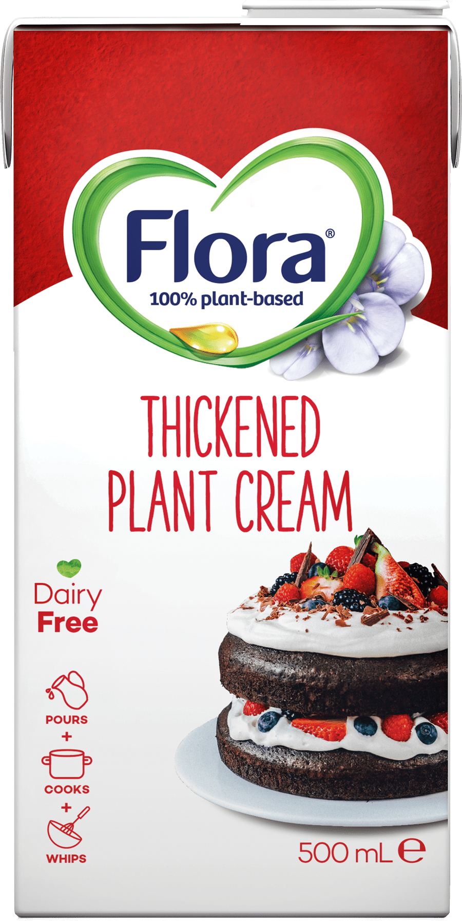 Thickened plant cream