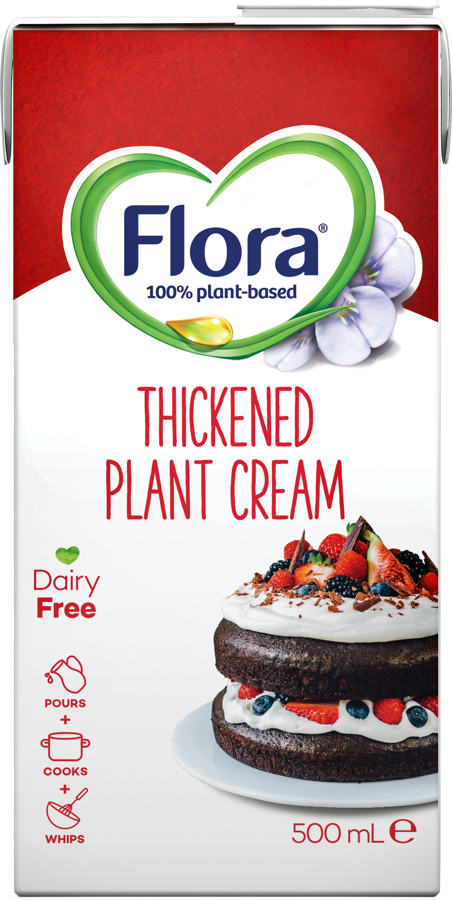 Thickened plant cream