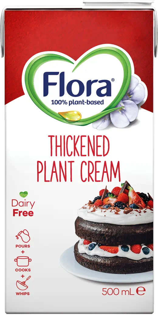 Thickened plant cream