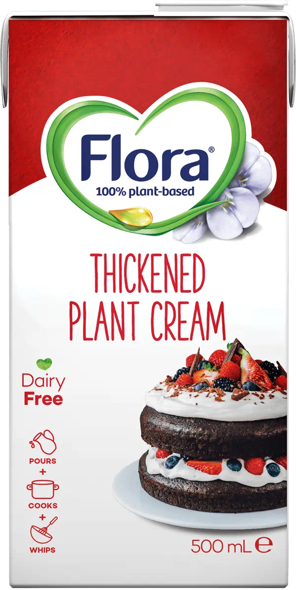 Thickened plant cream
