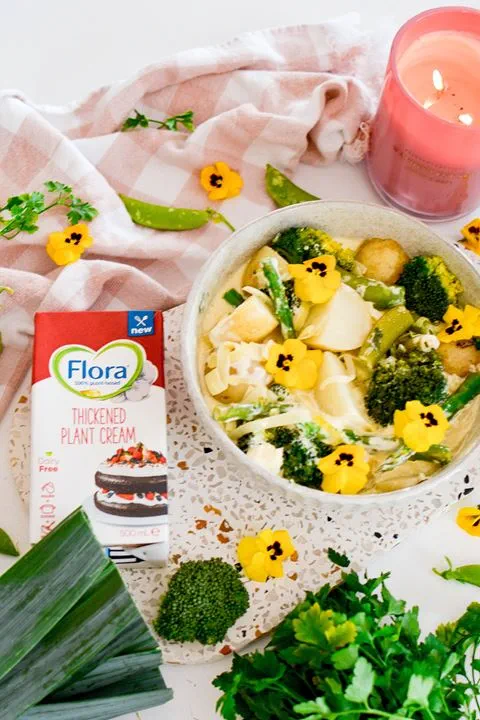 recipe image Creamy Vegetarian Casserole