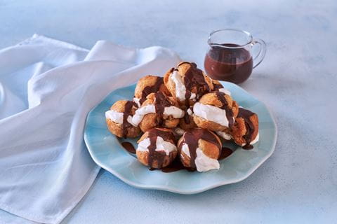 recipe image Dairy free Profiteroles