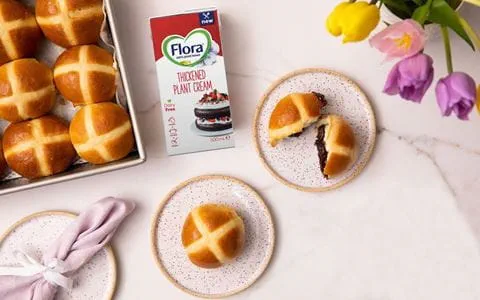 recipe image Stuffed Hot Crossed Buns