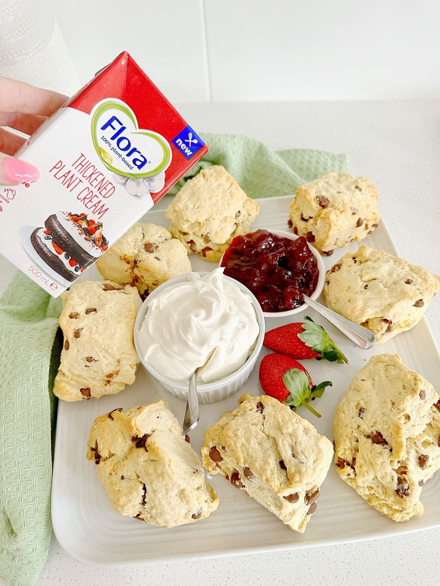 recipe image Chocolate chip scones