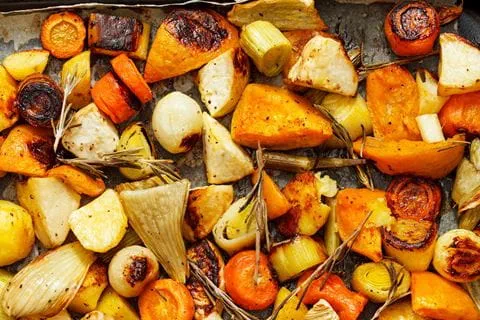 recipe image roasted-root-vegetables-with-garlic-and-rosemary